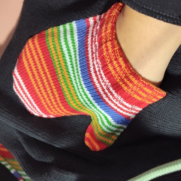 Christopher & Banks Holliday Mittens Sweater Cardigan Size Large - Picture 5 of 5